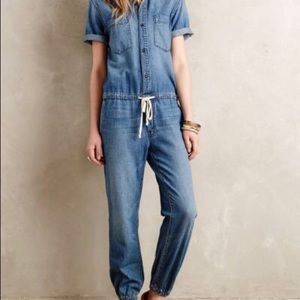 Mother Denim M short sleeve romper